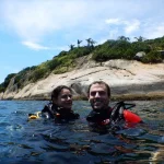 Mergulho/Batismo nas Ilhas Tijucas