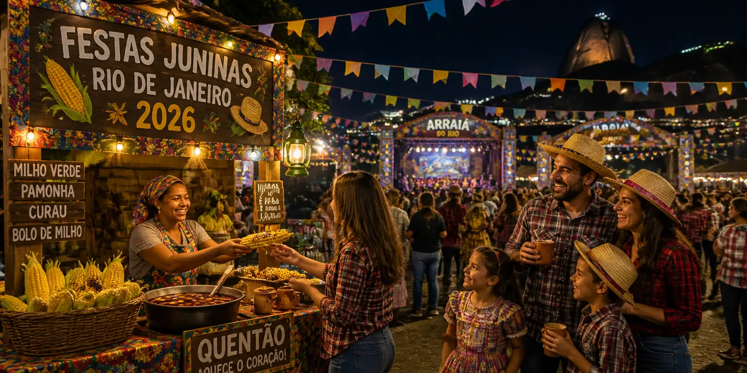 Festas Juninas no Rio de Janeiro 2026