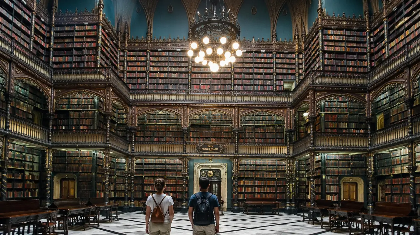 Real Gabinete Português de Leitura no Rio de Janeiro
