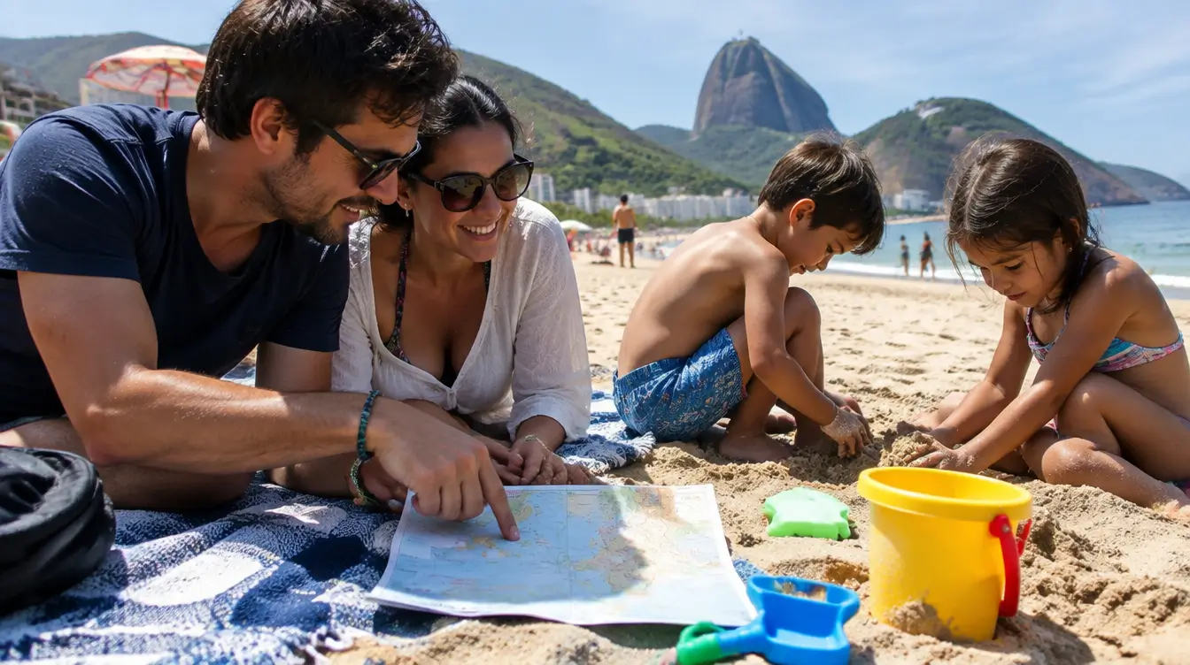 Rio de Janeiro com crianças